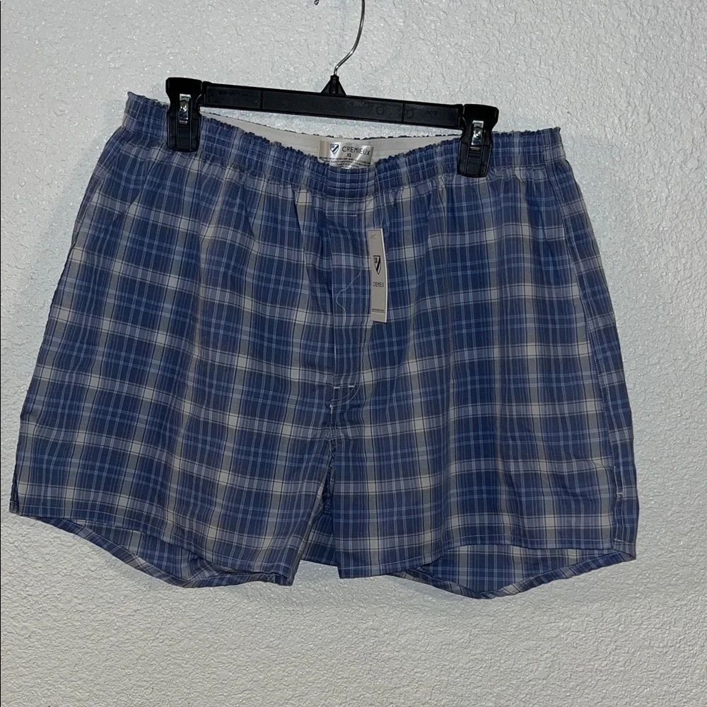 Daniel Cremieux Blue Plaid Boxers
